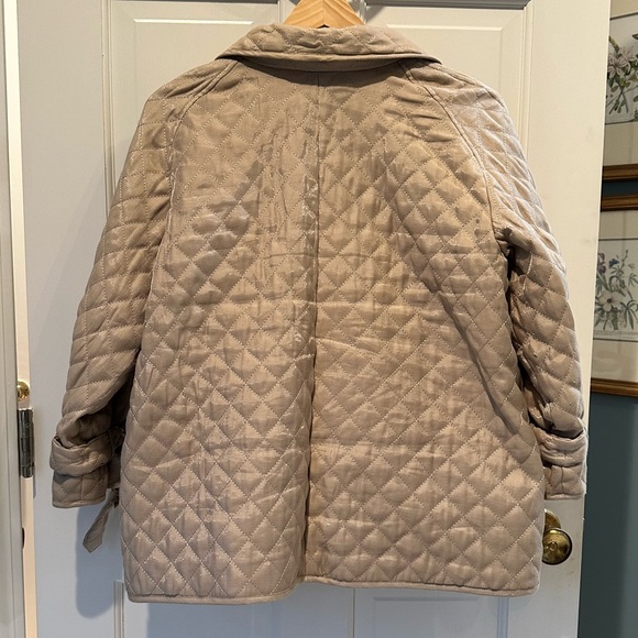 Chico’s Quilted Mid-Length Jacket EUC - Picture 7 of 8